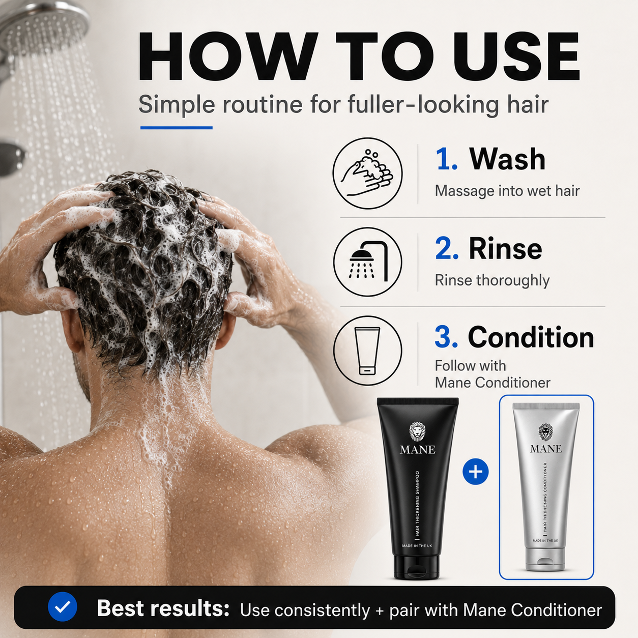 Hair Thickening Shampoo (100ml)